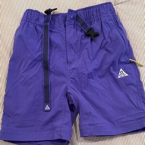 Nike ACG Kids Purple Shorts